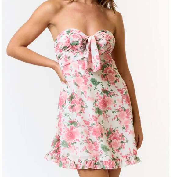 NEW - Floral Print Dress - Picture 1 of 3